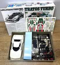 Tamiya USA TAM25210 1/24 Lancia Stratos Turbo Model Kit PARTIALY BUILT COMPLETE