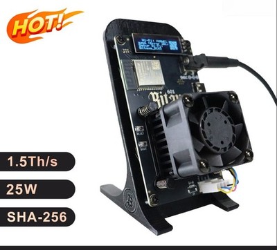 Bitaxe Gamma 601 1.5TH/s 2.4G BTC Bitcoin WiFi SHA-256 25W Solo Lottery Miner