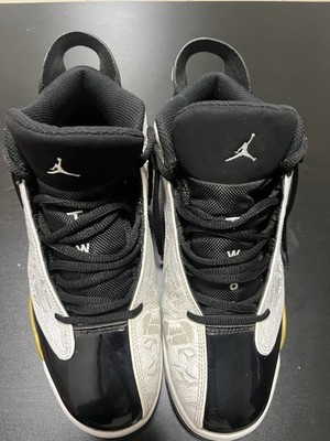 Jordan Dub Zero Metallic Gold 311046-005 White Black Gold Sneaker