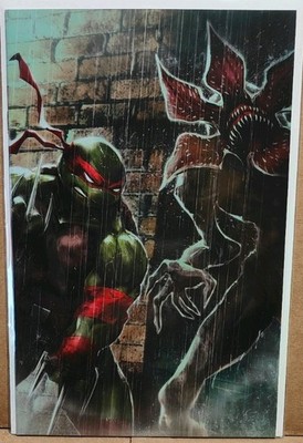 Tmnt X Stranger Things #1 Raphael & Demogorgon