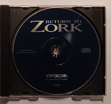 Return to Zork Vintage Game for PC DOS Infocom, Inc., 1993 Disc Manual Only