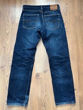 The Flat Head Jeans 3009 - Size 30 Slim Straight Raw Japanese Denim 14.5 oz