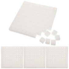  400PCS Hydroponic Sponges: Soil-Less Cultivation Planting Gardening Tool, 0.03 per sponge