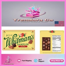 Whitman's Sampler 10oz Assorted Chocolates Gift Box - Perfect for Mother's Day