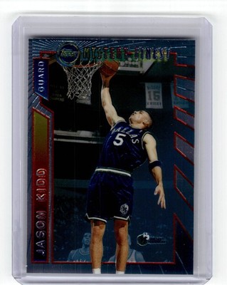 1996 Topps Jason Kidd #M2 Mystery Finest Borderless