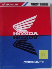 HONDA CBR600 Fs Werkstatt-Handbuch Reparaturanleitung + Schaltplan Bj.95