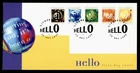 DR WHO 1998 SINGAPORE FDC HELLO COMBO R55288