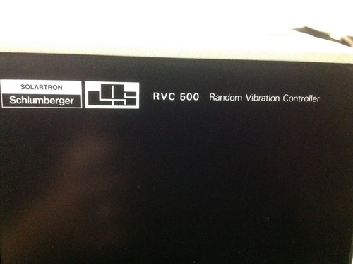 SOLARTRON SCHLUMBERGER  RVC 500 Random Vibration Controller  1211 - Picture 3 of 12