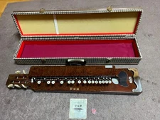 Peacock harp acoustic nagoya harp kinden style yuugetsu taisho koto soprano