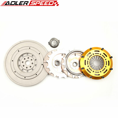 Race Twin Disc Clutch & Flywheel for 1998-2017 Subaru Impreza Forester 2.0L 2.5L