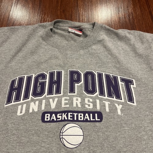 Champion High Point University Basketball Gray Jersey Shirt Large L - Picture 2 of 5
