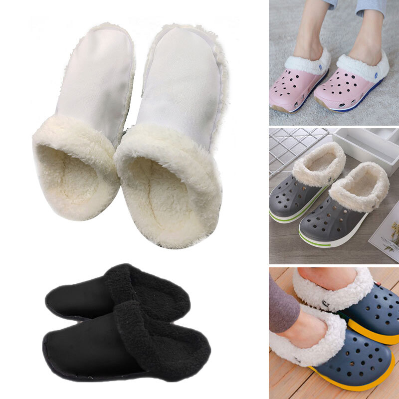 APL Ricambio Forato Scarpe Solette Pelliccia Inserti Pelliccia per Zoccoli Caldi 18