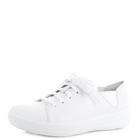 Womens Fitflop Ff-sporty Urban White Lace Up Leather Trainers Size Womens Fitflop Ff-sporty Urban White Lace Up Leather Trainers Size