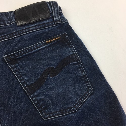 NUDIE JEANS TIGHT TERRY Black Ocean 