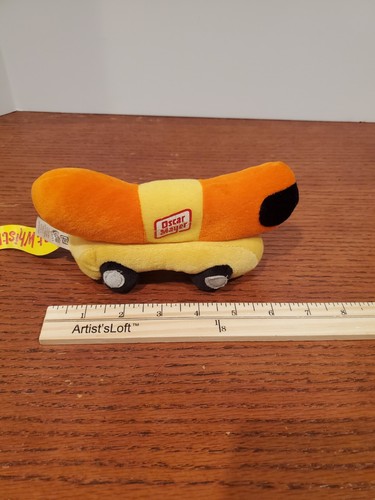 Vintage Oscar Meyer Weiner Mobile Beanie Plush & Whistle Promo Toy Beanie - Picture 7 of 8