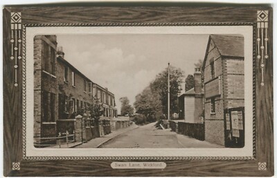 SWAN LANE, WICKFORD - Essex Postkarte