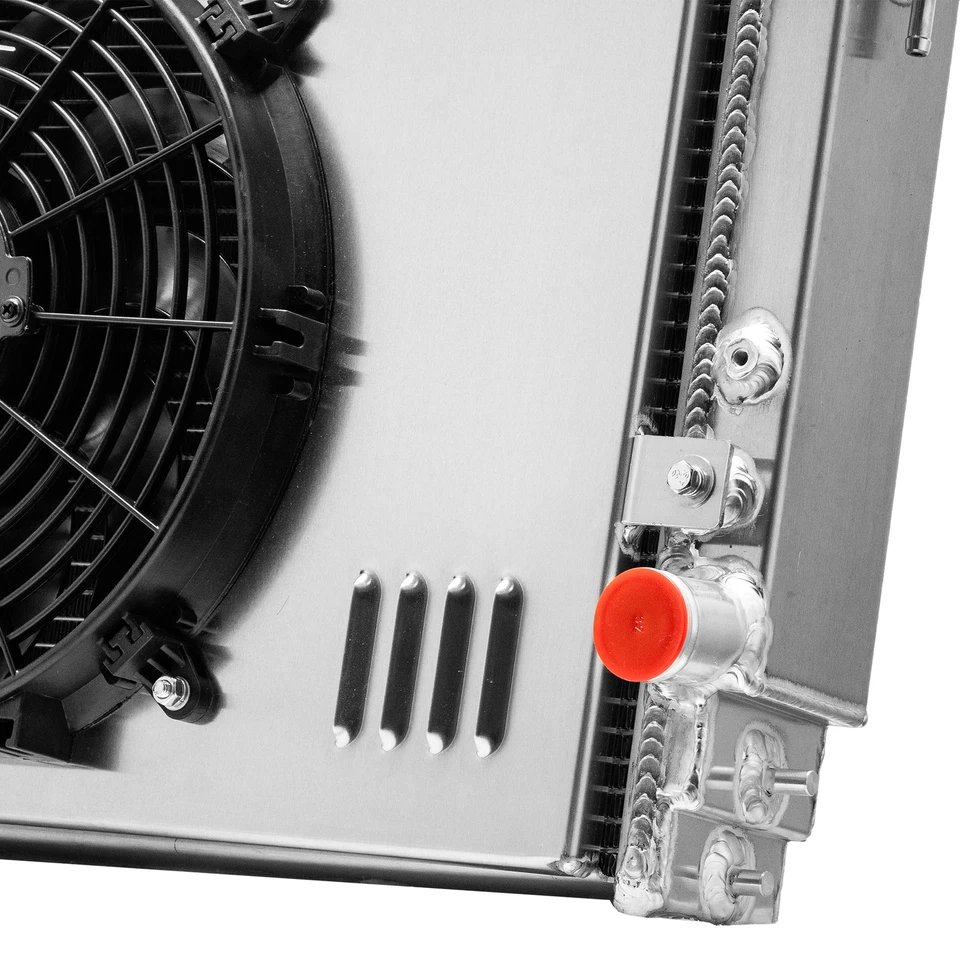 Ventilador de cubierta de radiador de 3 filas para Nissan Frontier Xterra Pathfinder 2005-2018 2015 Foto 4 de 4