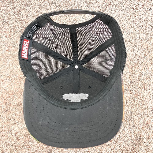 BioWorld Marvel Comics Punisher Hat Cap Camo Mesh Trucker Adjustable Snapback - Picture 6 of 8