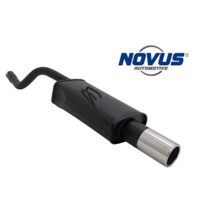 Novus Gruppe N Sport Auspuff  Endschalldämpfer 1x90 rund für Fiat Punto 2 188