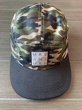 Urban Surf Hat Cap Youth Strapback Camo 5 Panel
