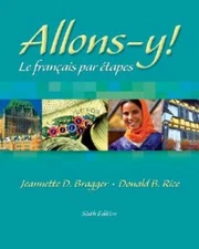 Allons-y! Le FranÃ§ais par Ã©tapes (with Audio CD) - Hardcover - VERY GOOD