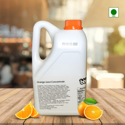 BBLY Orange Syrup, 5.5lbs x btl
