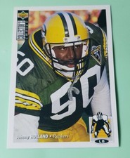 1994 Collector's Choice Football Card #87 Johnny Holland - Green Bay Packers 