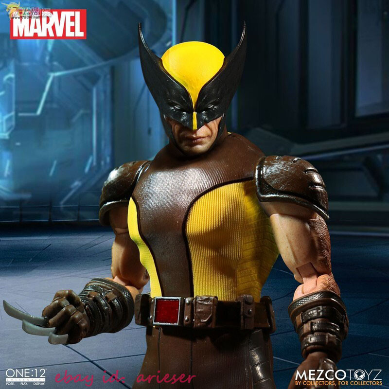 Hot New Mezco 1/12 Marvel Series Wolverine Action Figures