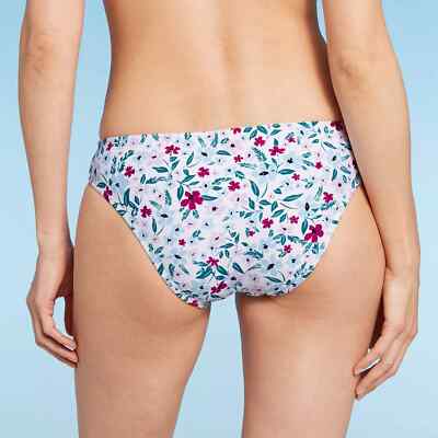 Kona Sol Women's Hipster Bikini Bottom Floral Size Medium 8-10