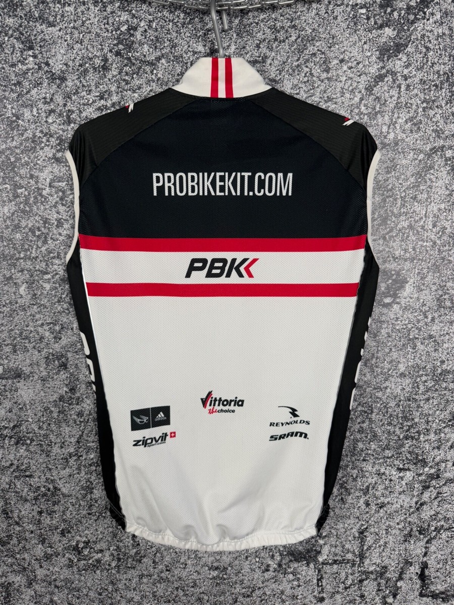 Gilet cycliste homme MOA fermeture éclair complète PBK fabriqué en