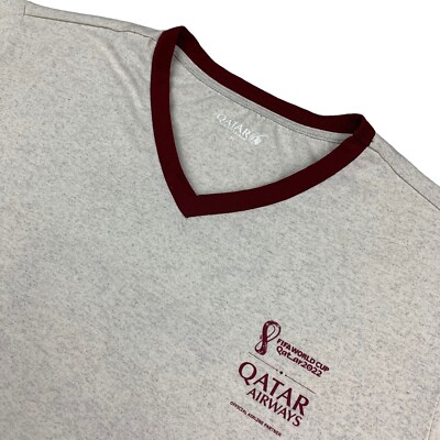 Qatar Airways x Fifa World Cup 2022 Men's S/S T-Shirt Beige