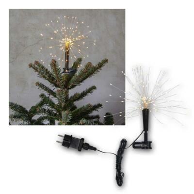 LED Baum-Spitze Stern 3D für Innen & Außen, mit Netzteil IP44, Weihnachtsbaum