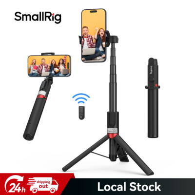 SmallRig Phone Selfie Stick Tripod Stand with Bluetooth Remote for iPhone-3375B