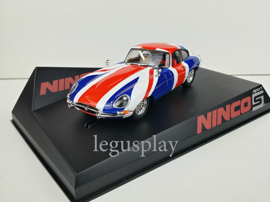 Slot car scalextric ninco 50620 Jaguar E-Coupe Union Jack | eBay