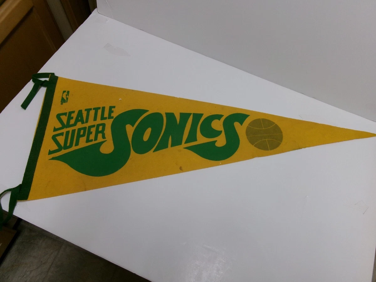 Seattle Supersonics Basketball 1970 Vintage Sports Memorabilia for