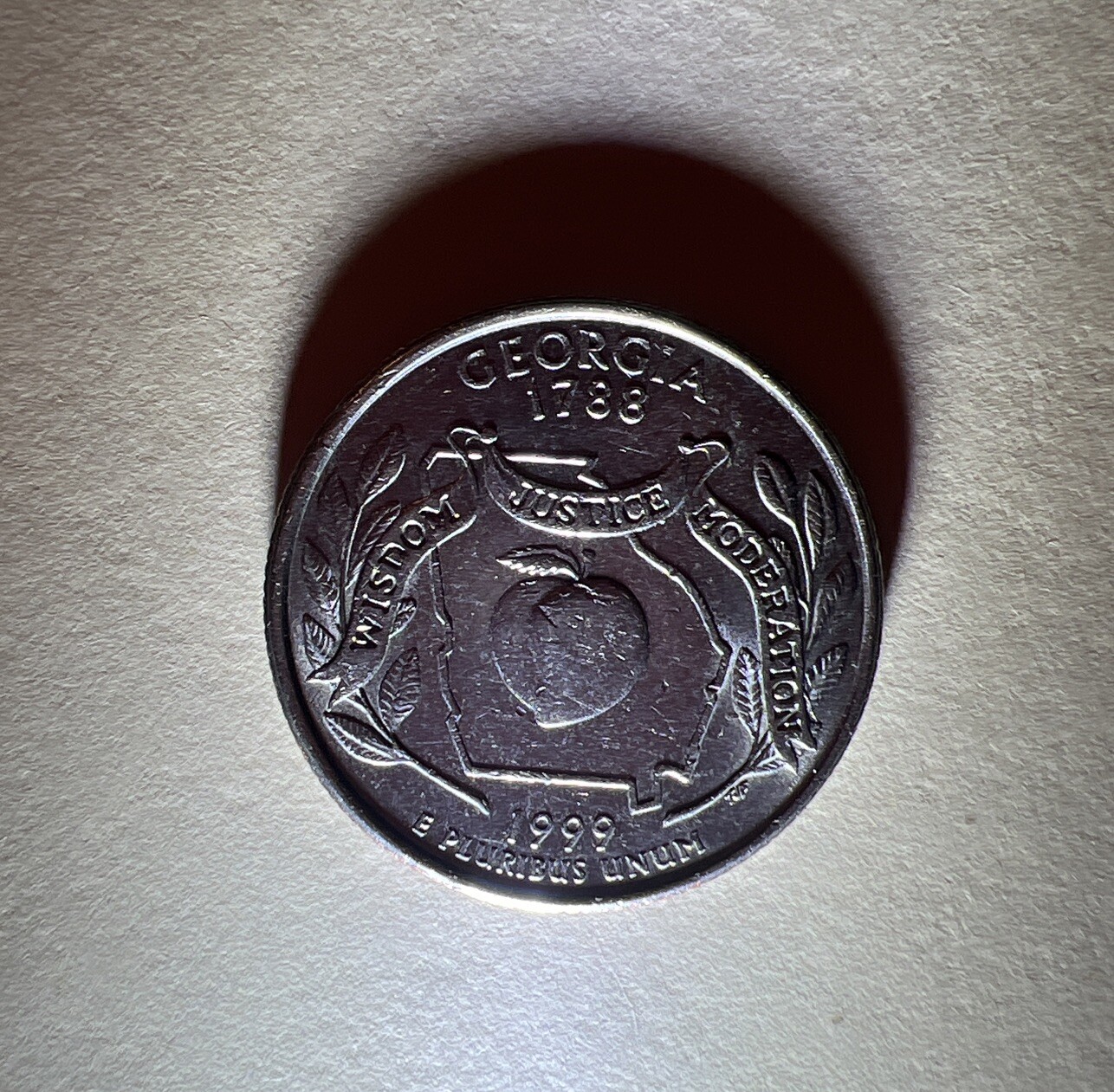 1999 Rare Peach Quarter P Mint 1788 eBay