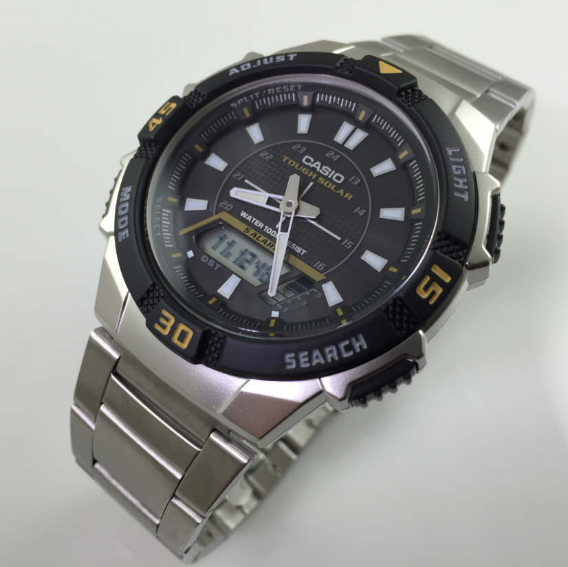 Men's Casio Tough Solar World Time Watch Aqs800wd-1ev for sale online | eBay