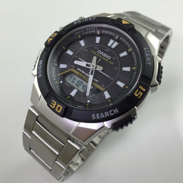 Men's Casio Tough Solar World Time Watch Aqs800wd-1ev for sale online | eBay