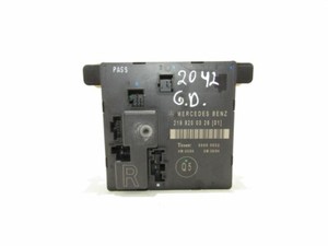 MERCEDES BENZ CLS W219 DOOR CONTROL MODULE Türsteuergerät 2198200326