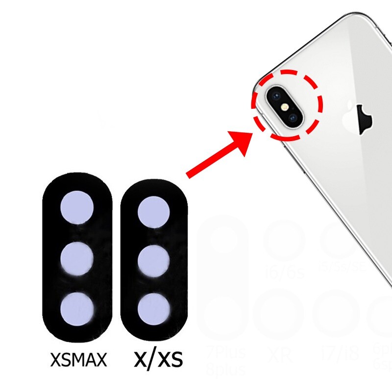 Lens Protector Iphone X Camera Replacement Glass Back Camera Glass