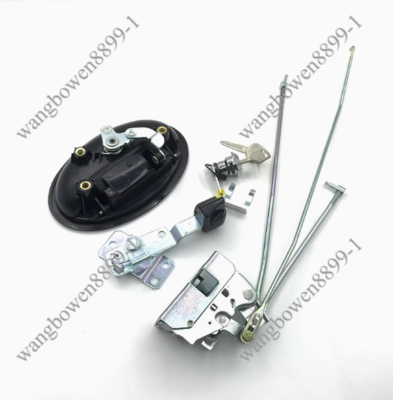 Cab door lock assembly inside/outside handle For KOMATSU PC200/210