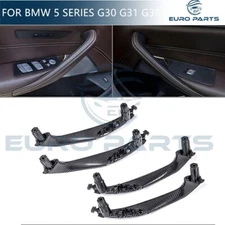 For BMW 5 Series G30 G31 G38 Car Interior Door Pull Handle Cover Trim 4Pcs