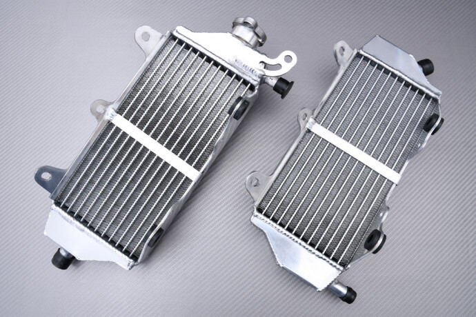 Radiateurs Yamaha YZF 250 en alu ultra-renforcés pour refroidissement moteur optimal