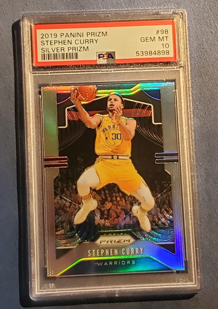 その他 2019 Silver Prizm Stephen Curry PSA 10 Amazon.com: Stephen Curry 2019 Silver Prizm #98 Graded PSA 10