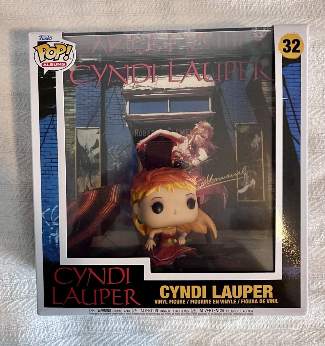 Cyndi Lauper She's So Unusual Funko Pop! Album Figure #32