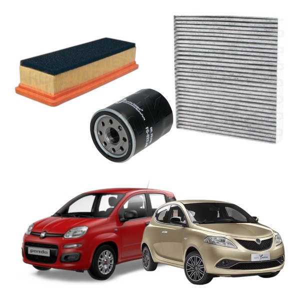 Service-Kit 3 Filter FüR Fiat 500 Panda (312) - Lancia Ypsilon (312)-image