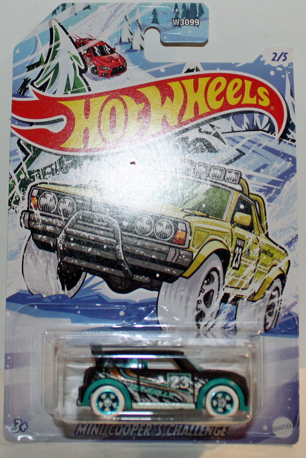 Hotwheels Mini cooper Challenge Wallmart wallmart USA exclusive