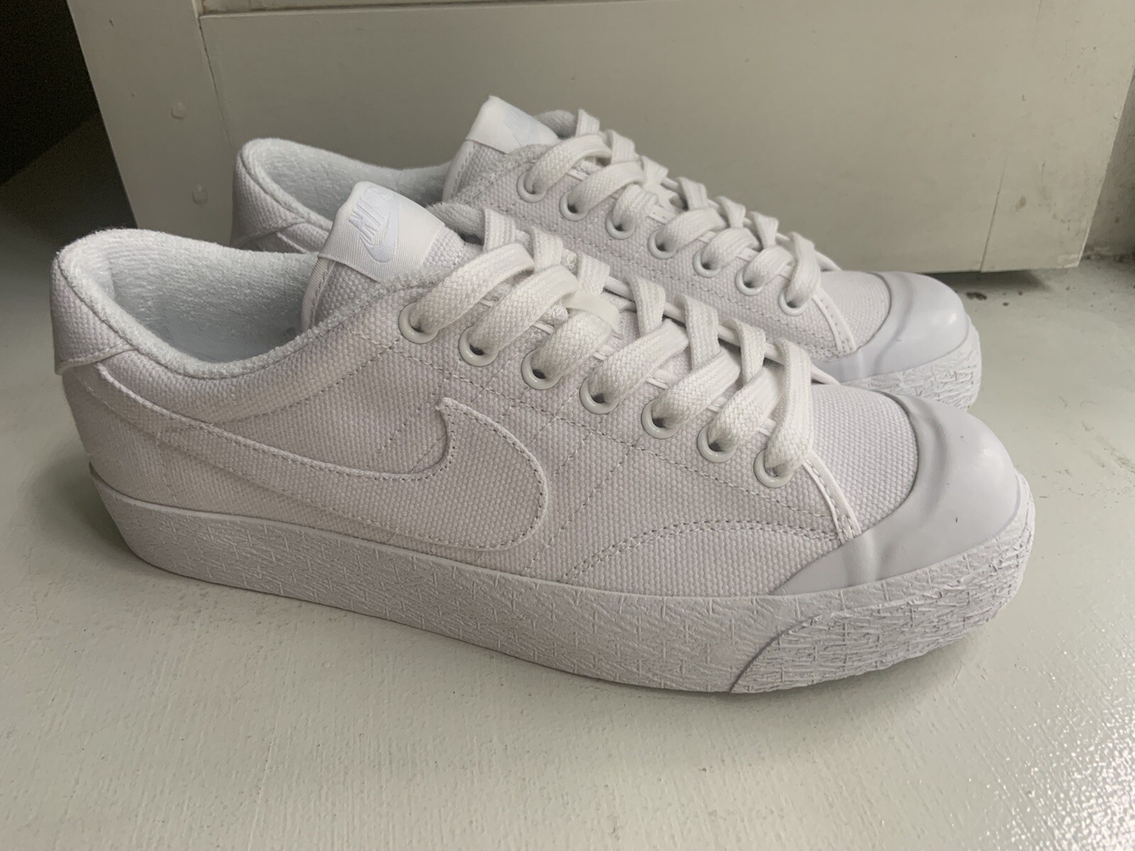 nike all court 2 low leather white