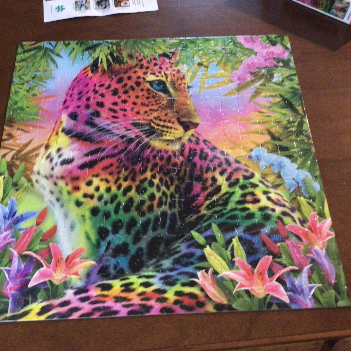 Wild Colors Puzzle, Jigsaw Puzzle - Art