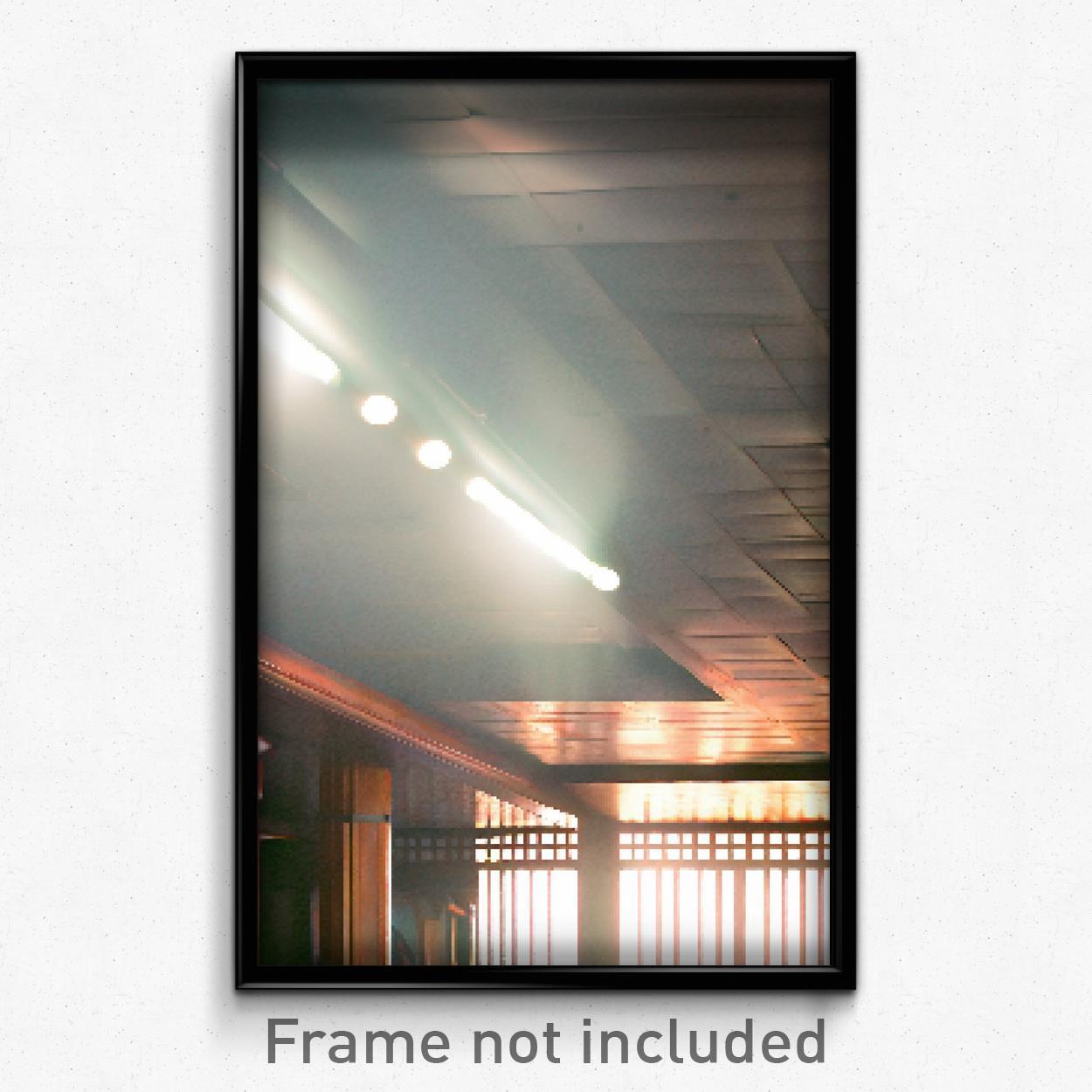 Pixel Art Poster - Whopping Eaves (8 Bit Psychedelic Trippy Video Game Print)